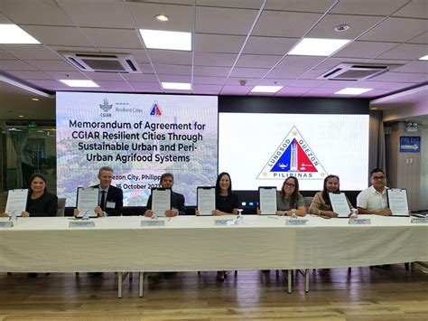 QC gov’t signs MOA for agriculture, food security initiatives.